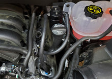 Load image into Gallery viewer, J&amp;L JLT3086D-B Oil Separator 3.0 Driver Side, Black Anodized for 2019-2026 Chevrolet Silverado and GMC Sierra 1500 5.3L/6.2L