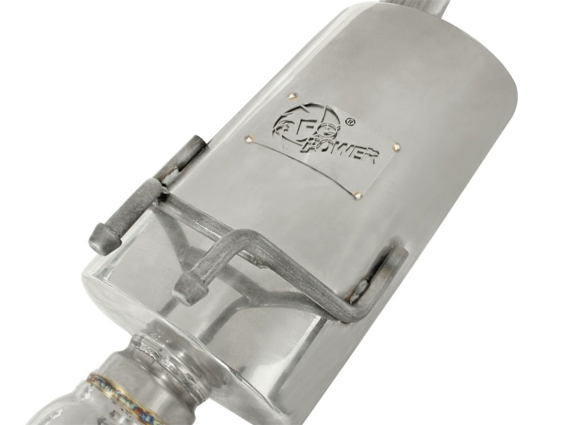 aFe Takeda 2.5-inch Stainless Steel Axle-Back Exhaust System for 2006-2011 Honda Civic