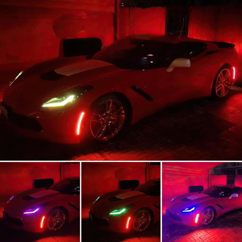 Oracle Lighting Chevrolet Corvette C7 Concept Sidemarker Set - Tinted Lens - Easy Plug-and-Play Installation