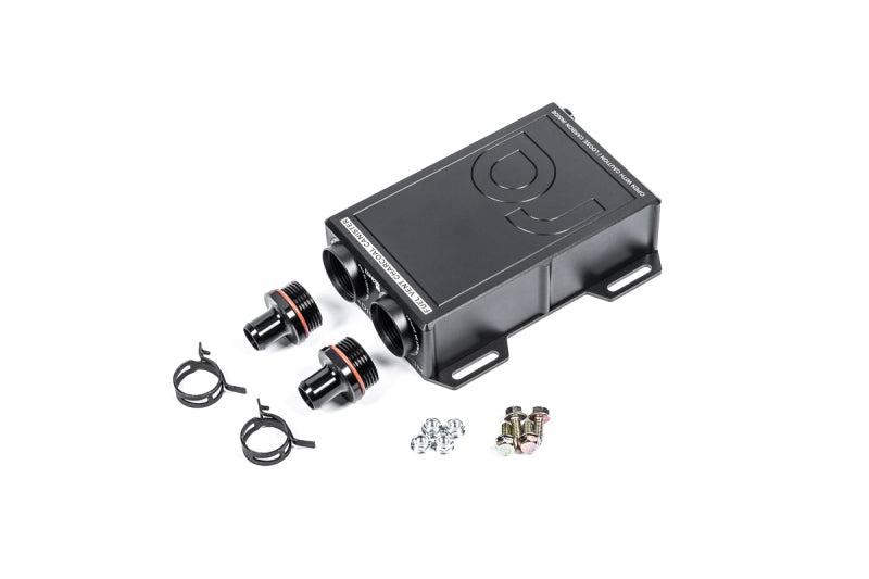 Radium Engineering Fuel Vent Charcoal Canister with 12AN Vent Hose - Effective Vapor Trap for Competition Fuel Cells
