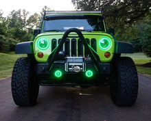 Load image into Gallery viewer, Oracle Lighting 7-inch High Powered LED Headlights with ColorSHIFT for Jeep Wrangler