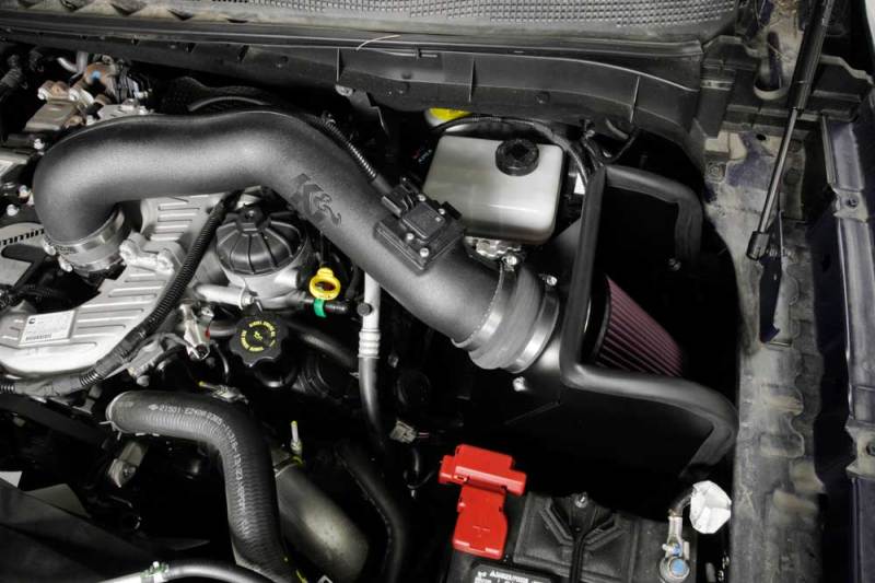 K&N Engineering 63-6017 High-Performance Cold Air Intake System for Nissan Titan XD V8-5.0L Diesel