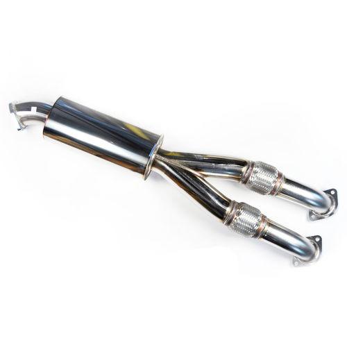 HKS SUS Center Pipe for Honda Civic GE6/GE8 L13A/L15A - Part Number hks33004-AH002