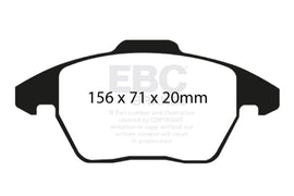 EBC Bluestuff NDX Front Brake Pads DP51517NDX for Audi A3 and Volkswagen Models