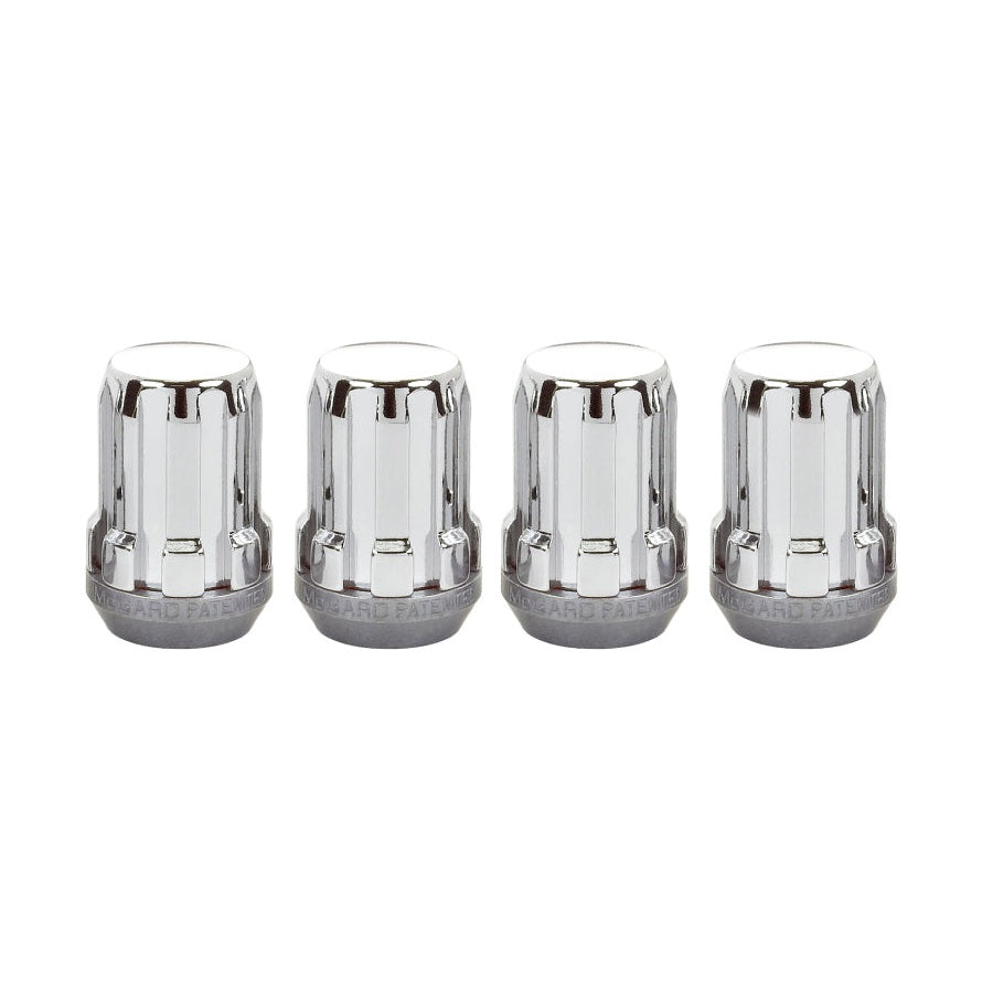 McGard SplineDrive Cone Seat Lug Nut Set M12 x 1.25 Thread - Chrome, 4 Pack for Nissan Maxima