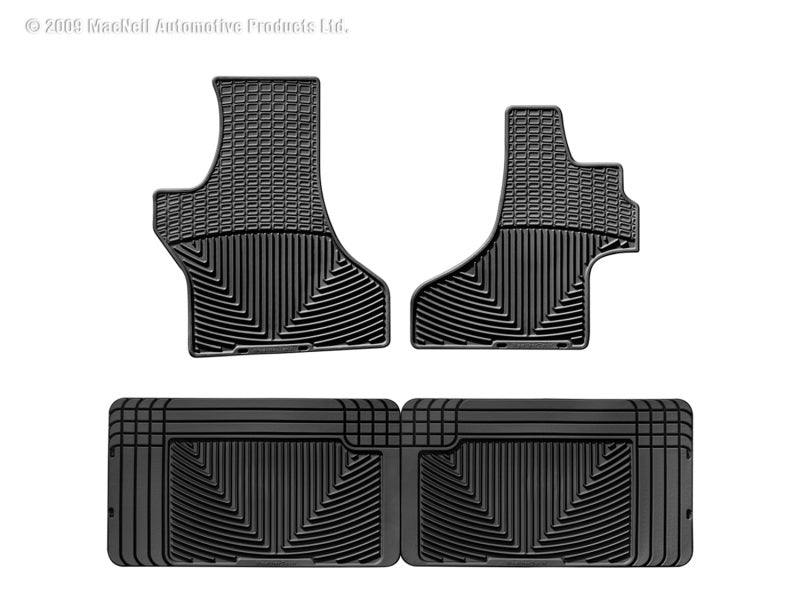 WeatherTech All-Weather Floor Mats for GMC Safari and Chevrolet Astro Part W51-W25