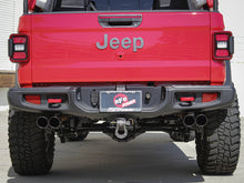 Load image into Gallery viewer, aFe Vulcan Series 3 Inch to 2-1/2 Inch Stainless Steel Cat-Back Exhaust System for Jeep Gladiator (2020-2021) with Black Tips