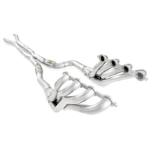 Load image into Gallery viewer, Stainless Works Cadillac CTS-V Headers with High-Flow Cats and X-Pipe — Part Number SSWCTSV9HCAT