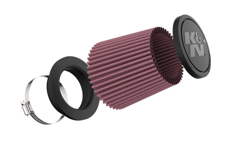 K&N Engineering Universal Clamp-On Air Filter 3 Inch Flange, 4 1/2 Inch Base, 3 1/2 Inch Top
