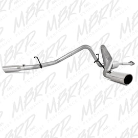 MBRP Armor Lite Series Cat Back Exhaust System for Chevrolet Silverado 1500 and GMC Sierra 1500 (2003-2007) – Dual Split Side Exit with 3.5-inch Tips