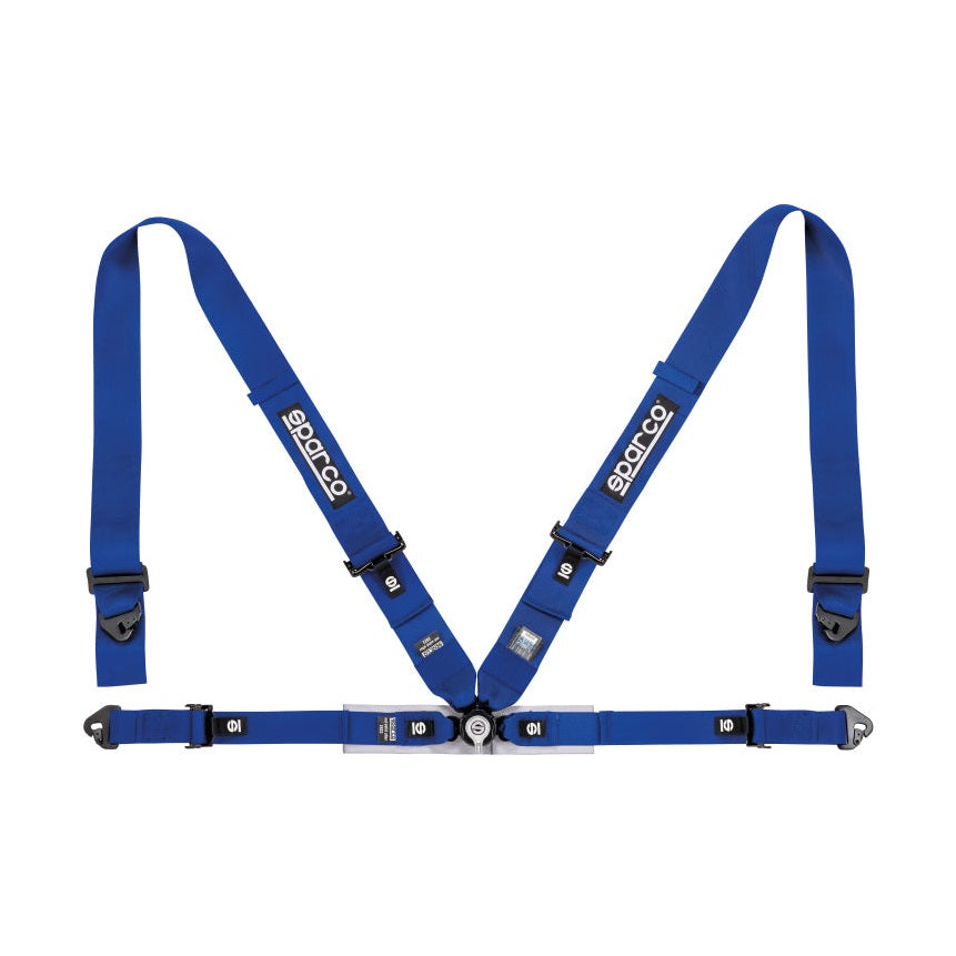 Sparco Belt 4Pt 3in/2in Competition Harness - Blue by Sparco Part Number spa04716M1AZ