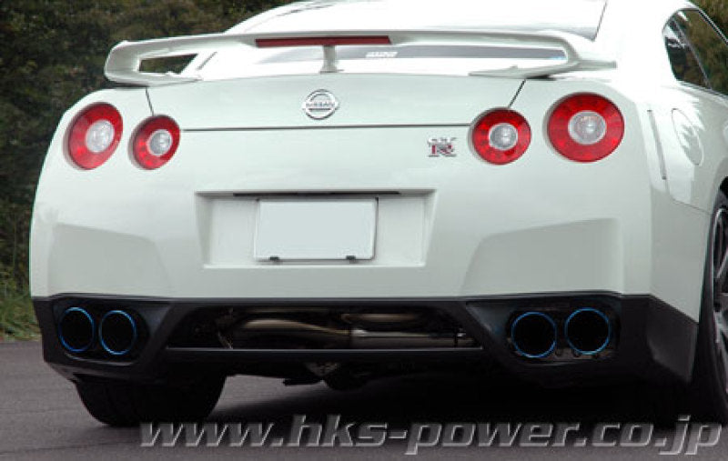 HKS 09+ GTR Flux Welded Legamax Premium Exhaust - Performance Exhaust System for Nissan GT-R