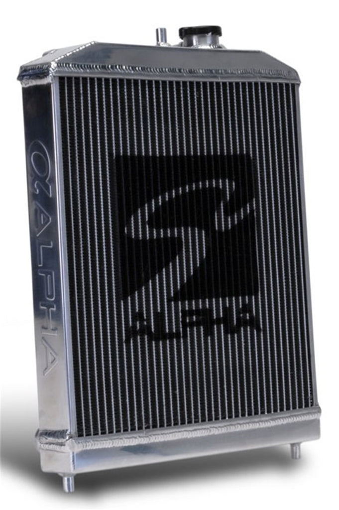 Skunk2 Alpha Series 92-00 Honda Civic Radiator (Half Size, Dual Core, Manual Transmission)