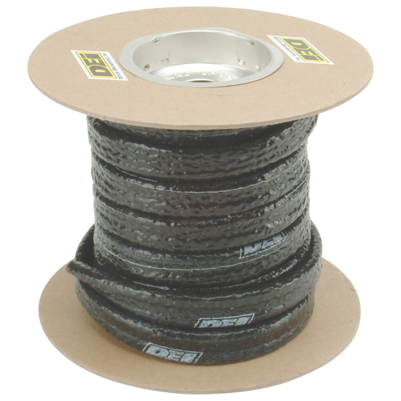 DEI Fire Sleeve 3/8 inch I.D. x 100 ft - High-Temperature Thermal Insulation for Automotive Lines