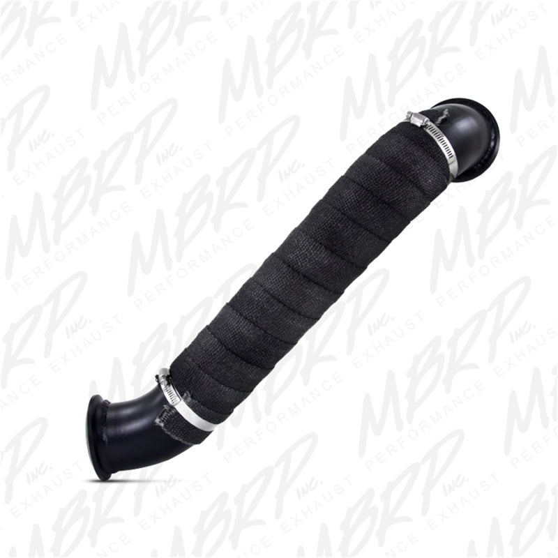 MBRP 2004.5-2010 Chevrolet Silverado Duramax 6.6L Turbo Downpipe – Black Coated Direct Replacement for Improved Flow and Performance