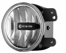 Load image into Gallery viewer, KC HiLiTES 10-18 Jeep JK Gravity G4 4-inch LED Fog Light with Clear Beam