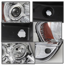 Load image into Gallery viewer, Spyder Jeep Grand Cherokee 99-04 LED Halo Projector Headlights - Chrome (Part # PRO-YD-JGC99-HL-C)