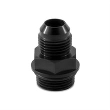 Load image into Gallery viewer, Mishimoto M27 x 2.0 to -10AN Aluminum Fitting - Black Anodized for Precise Oil Catch Can Routing