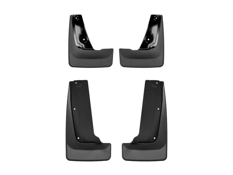 WeatherTech DigitalFit No-Drill MudFlap Kit WET110139-120196 for 2025 Hyundai Tucson, Black