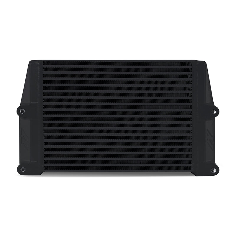 Mishimoto Heavy-Duty 10-inch Oil Cooler with Same-Side Outlets - Black