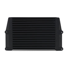 Load image into Gallery viewer, Mishimoto Heavy-Duty 10-inch Oil Cooler with Same-Side Outlets - Black
