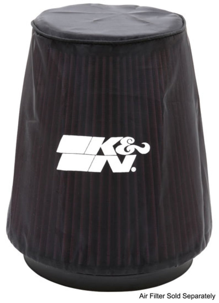 K&N Engineering Part KN22-8038DK Universal P Dry Charger Round Tapered Air Filter Wrap in Black