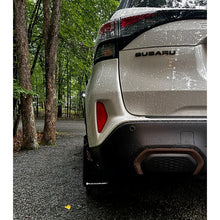 Load image into Gallery viewer, Rally Armor 25-26 Subaru Forester &amp; Hybrid Black UR Mud Flap with Grey Logo - Durable Polyurethane Protection
