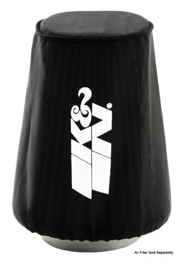 K&N Engineering Drycharger Black Air Filter Wrap Part KNNR-3680DK for Enhanced Airflow and Water Resistance