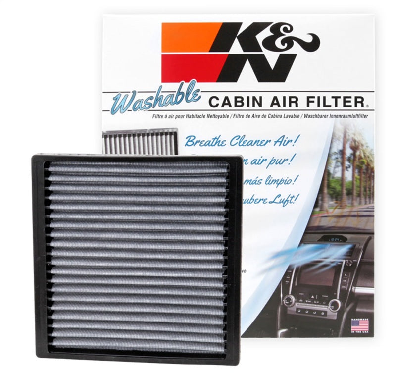 K&N Engineering Part Number VF2005 Washable Cabin Air Filter for Toyota Tacoma (2005-2016)