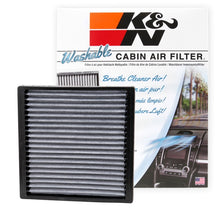 Load image into Gallery viewer, K&amp;N Engineering Part Number VF2005 Washable Cabin Air Filter for Toyota Tacoma (2005-2016)