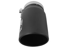 Load image into Gallery viewer, aFe Diesel Exhaust Tip Bolt-On Black 5-Inch Inlet x 6-Inch Outlet x 12-Inch Length