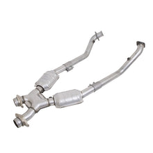 Load image into Gallery viewer, BBK 99-04 Ford Mustang 4.6 GT / Cobra High Flow X Pipe with Catalytic Converters - 2-1/2 inch