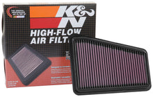 Load image into Gallery viewer, K&amp;N Engineering High-Flow Air Filter Part Number KNN33-5068 for 2018-2019 Kia Stinger and Genesis G70