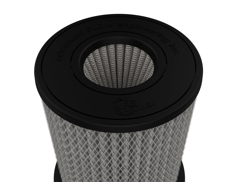 aFe MagnumFLOW Pro DRY S Replacement Air Filter for Momentum Series - 4 inch F x 6.5 inch B x 6.5 inch T (Inverted) x 8 inch H