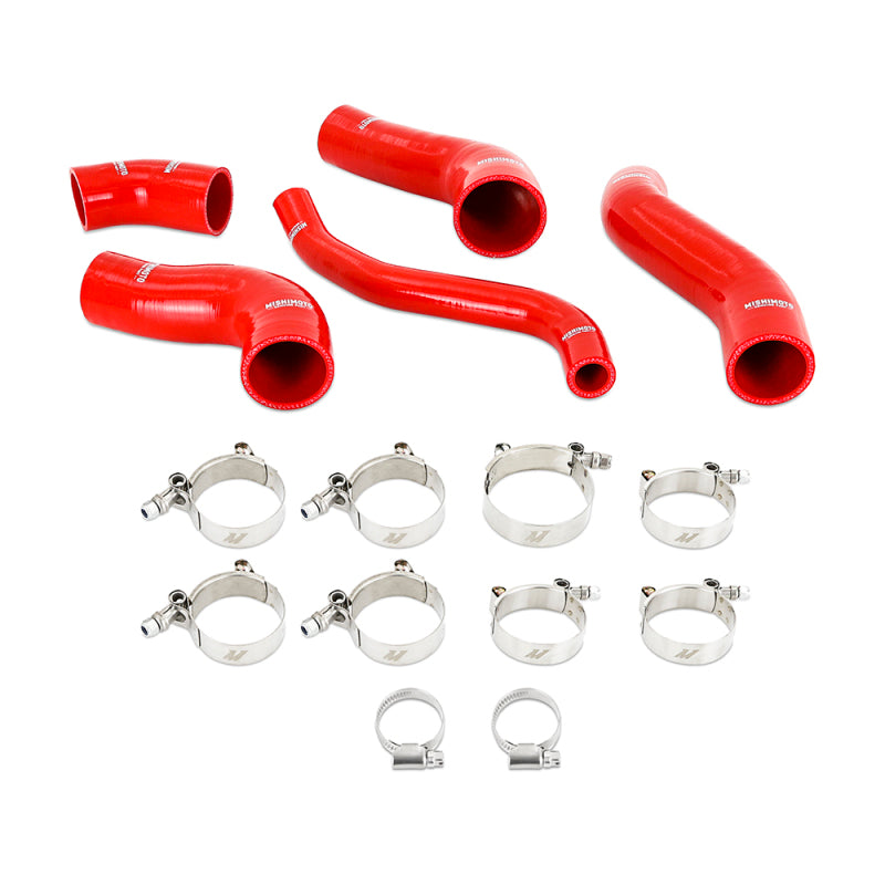 Mishimoto 2013-2017 Hyundai Veloster Turbo Silicone Intercooler Hose Kit - Red