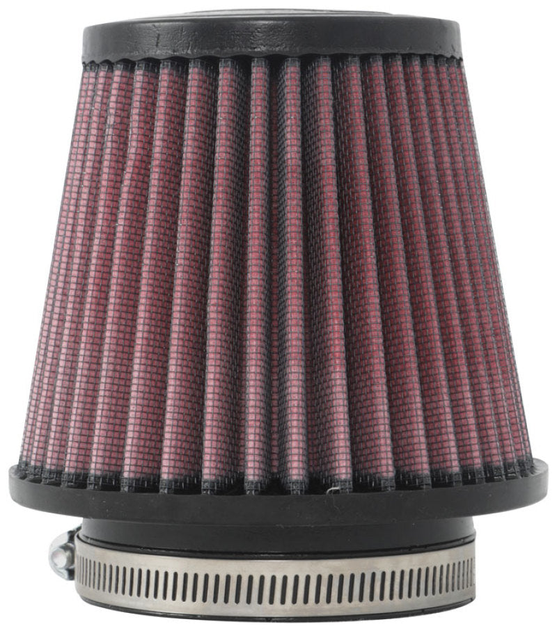K&N Engineering Universal Clamp-On Air Filter * 3-1/8 Inch Flange, 4-15/16 Inch Base, 3-1/2 Inch Top, 4-3/8 Inch Height