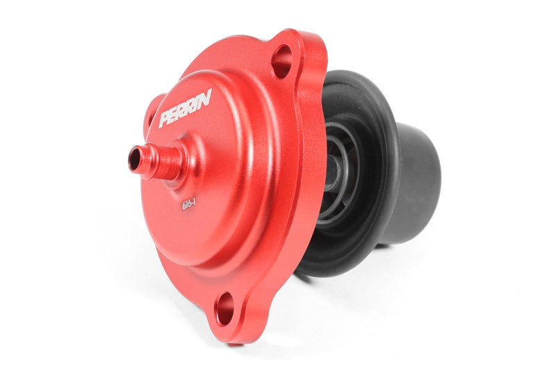 Perrin Performance Red Diverter Valve for Subaru WRX, LGT, OBXT, and Ascent (Part Number: PSP-TAC-616RD)