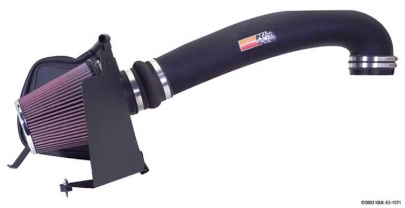 K&N Engineering 57-3038 High-Flow Cold Air Intake System for Chevy Silverado and GMC Sierra V6-4.3L