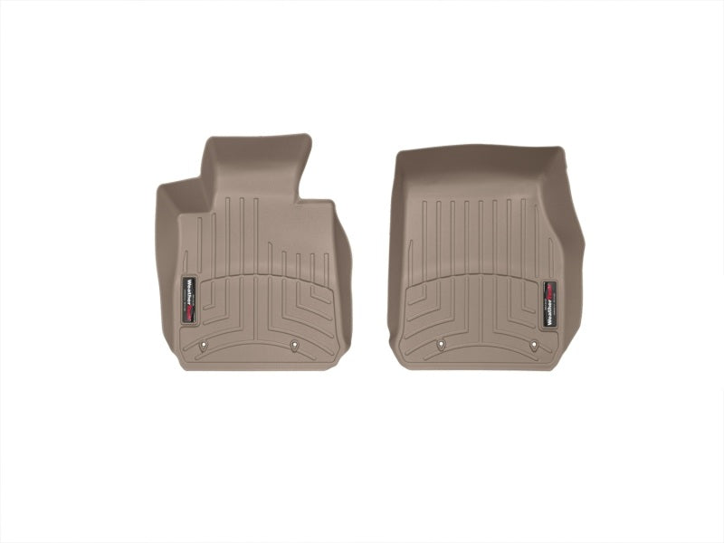 WeatherTech DigitalFit Front FloorLiner for BMW 3-Series * Tan, Part Number WET454101