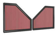 Load image into Gallery viewer, K&amp;N Engineering High-Flow Replacement Air Filter for BMW M3 and M4 (Part No. 33-3171)