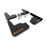 Rally Armor UR Series Mud Flaps for 2022-2024 Subaru WRX – Black with Orange Logo
