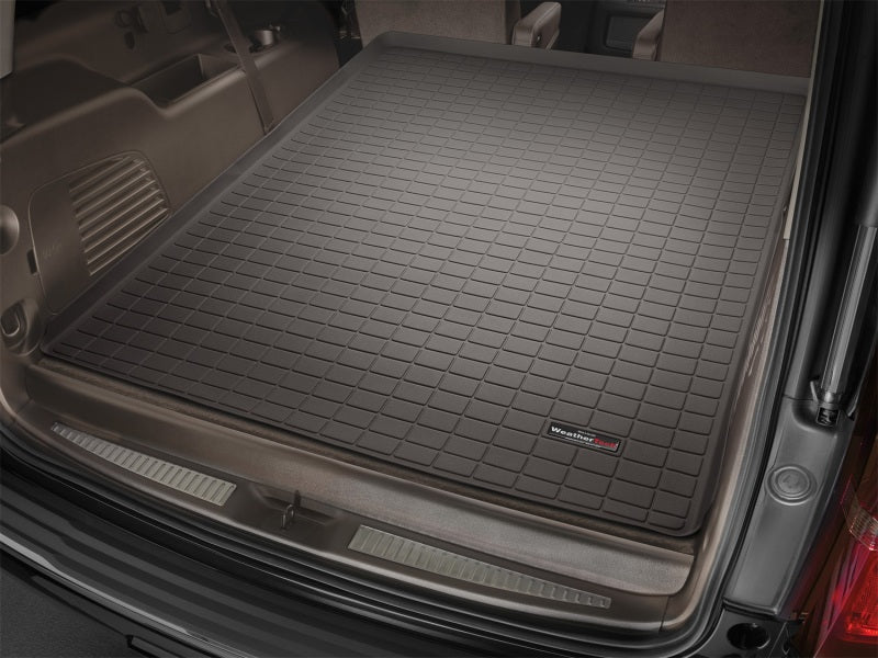 WeatherTech 2015+ Chevy Suburban and Cadillac Escalade ESV Cargo Liners - Cocoa