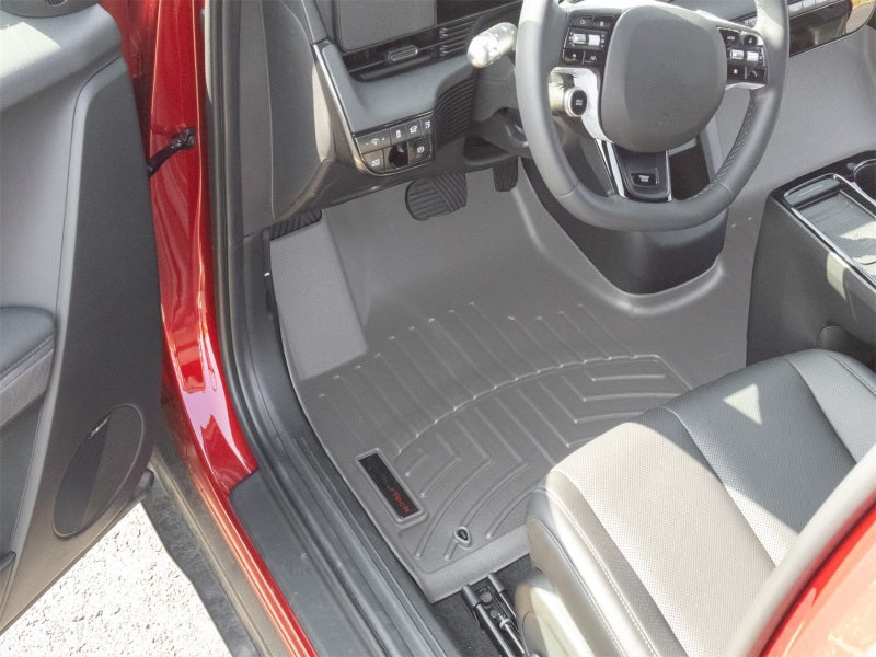 WeatherTech 4619391 FloorLiner DigitalFit Front Floor Mats for 2025-2026 Hyundai Ioniq 5, Gray, Over the Hump