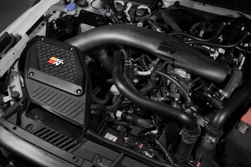 K&N Engineering 63 Series AirCharger Performance Air Intake System for 2023 Ford Bronco Raptor V6 3.0L