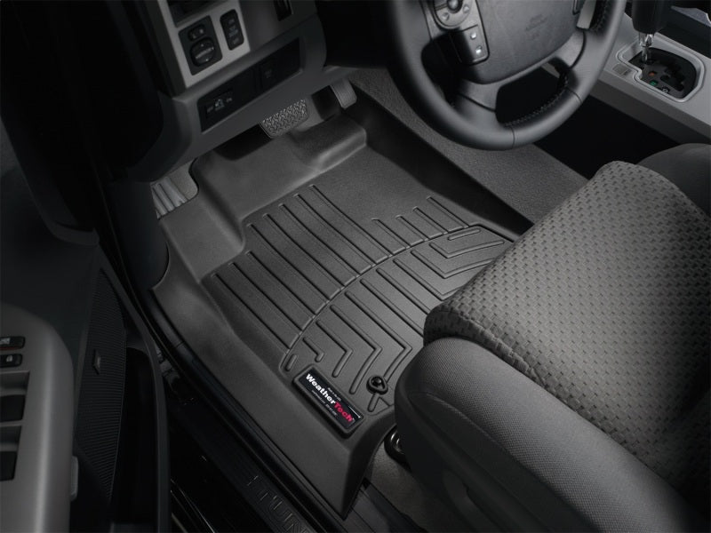 WeatherTech DigitalFit Front FloorLiner for 2007-2011 Toyota Tundra and 2011 Toyota Sequoia in Black
