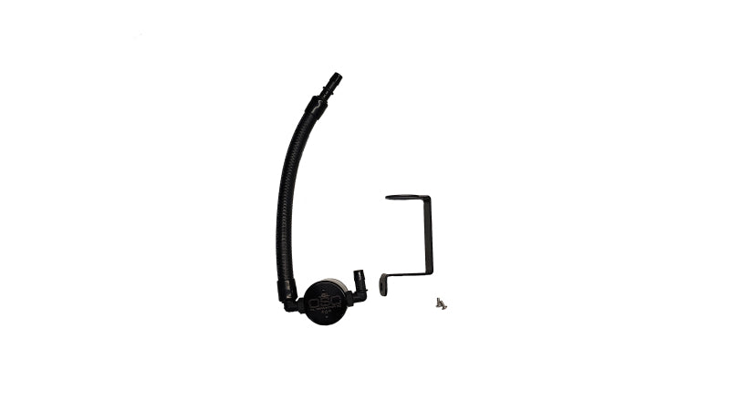 J&L JLT3063P-B 3.0 Passenger-Side Oil Separator, Black Anodized for 6.4L Hemi