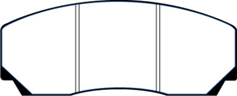 EBC Redstuff Ceramic Low Dust Brake Pads for Lotus Esprit and Aston Martin Virage * Part Number EBCDP3002C