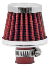 Load image into Gallery viewer, K&amp;N Engineering 62-1600RD Crankcase Vent Filter with Chrome Top and Base for Classic and Racing Applications
