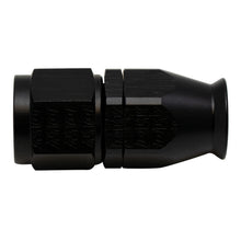 Load image into Gallery viewer, DeatschWerks 8AN Female Swivel Straight Hose End PTFE with Olive Insert - Anodized Matte Black