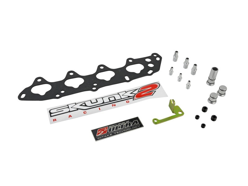 Skunk2 Racing Ultra Series Intake Manifold with Black B VTEC for Honda B16A/B17A/B18C Engines - 3.5L Capacity